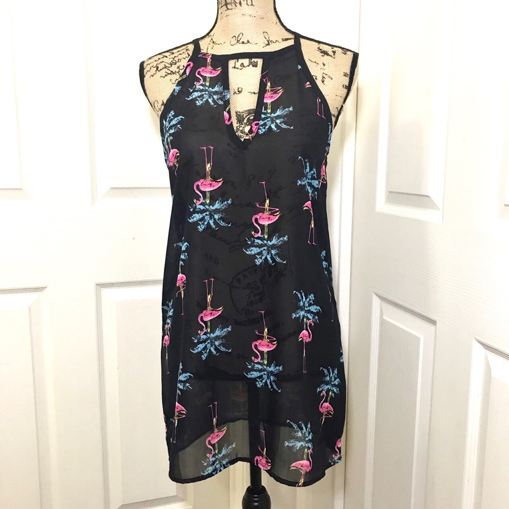 Arizona Jeans Mesh CoverUp/Swim Top